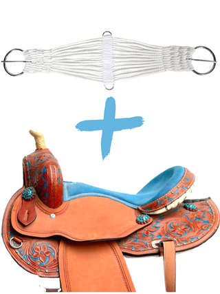 western saddle pony blue