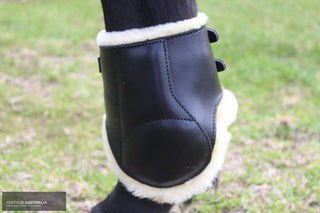 Kentaur ‘Oxford’ Sheepskin Hind Show Jumping Boots